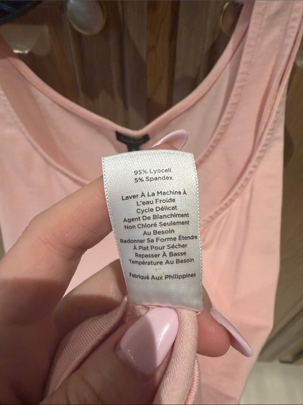 Talbots Pink Tank Top - Picture 5 of 5